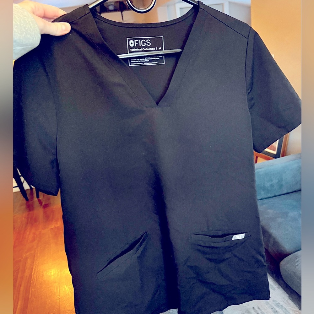 FIGS Scrubs size M Black